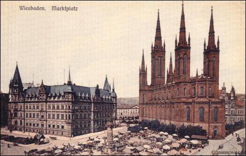 Wiesbaden, Marktplatz